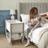 Shnuggle Air Lite Bedside Crib with Mattress- Taupe